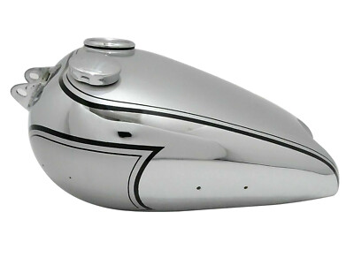 BSA C10 C11 250 Silber Chrom Benzin Tank + Kopie Smiths Speedo & Kappe Aes