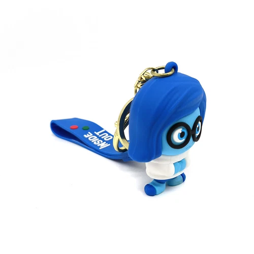 Cartoon Inside Out Schlüsselanhänger Anger Sadness Disgust Fear Figur Spielzeug - Bild 12 von 44