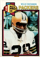 1979 Topps Willie Buchanon #266 Green Bay Packers