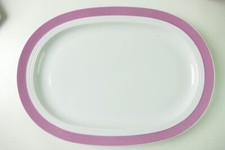 Melitta Rosafarbener Rand Servierplatte 33x23 cm KT-942