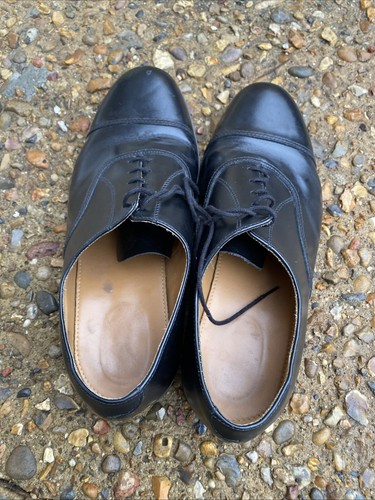 British Army Surplus Black Parade Shoes Uk 10M #C2 - Picture 3 of 6