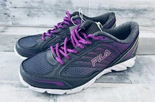 Fila Fresh 3 5SR20614-099 Gray Purple Running Shoes Sneakers Women’s Size 8 NIB
