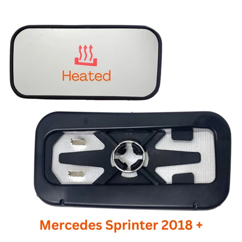 MERCEDES SPRINTER W907 W910 2018 On  HEATED LOWER BOTTOM MIRROR GLASS RIGHT SIDE