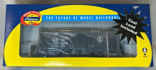 Tolva de 2 bahías Athearn RTR HO 79500 BALTIMORE & OHIO 34' B&O 118902 con carga de carbón | Condition: Used