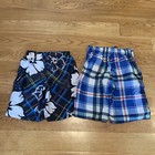 Set of 2 Swim Suit Trunks Shorts Mesh Lined OP Old Navy Plaid Boys Size Medium 8 — photo 5