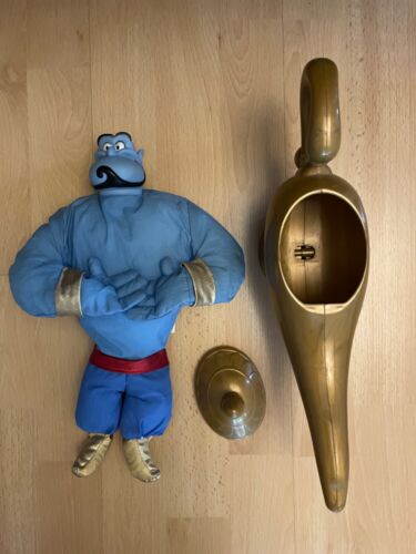 Disneys Aladdin, Jasmin und Dschinni mit Lampe Mattel 1992 Vintage Puppen Artike - Bild 2 von 9