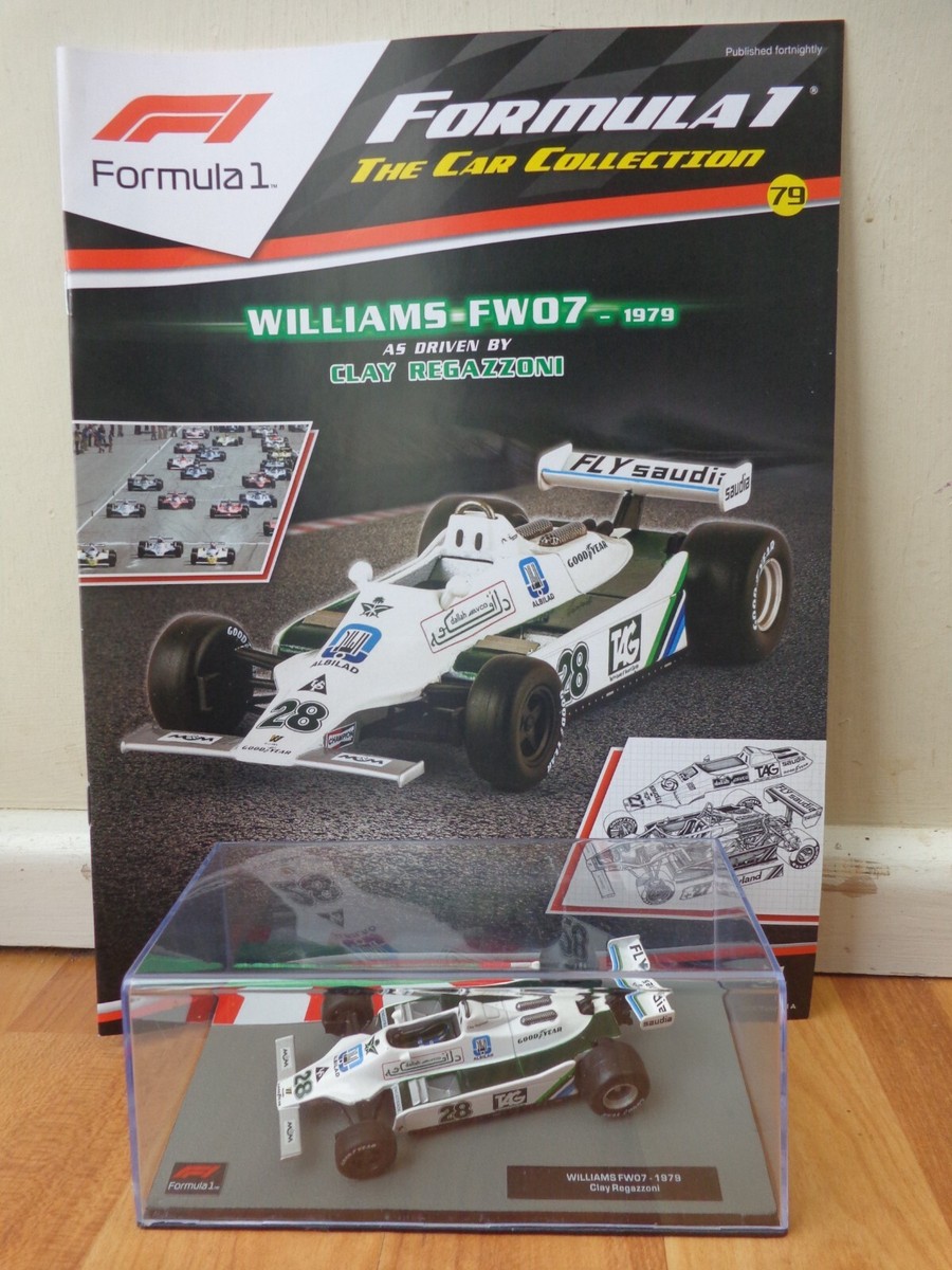 1/43 F1 FORMULA 1 CAR COLLECTION - 1979 WILLIAMS FW07 CLAY
