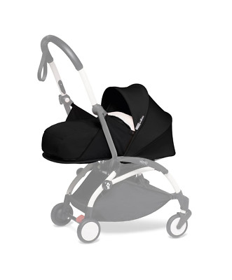 Babyzen Yoyo Yoyo+ Yoyo2 Newborn 0+ Nest Stubenwagen Babywanne Pack UVP 195  - SCHWARZ