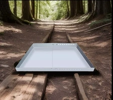 Adjustable Fireplace Tray- Expandable Fireplace Ash Pan for Up to 30.5"