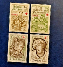 1978 1979 FRANCE CROIX ROUGE 4T 2024 2025 2070 2071 NEUFS SANS TRACE