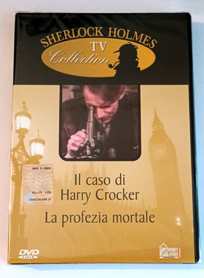SHERLOCK HOLMES TV COLLECTION N. 16 IL CASO HARRY CROCKER LA PROFEZIA DVD NUOVO