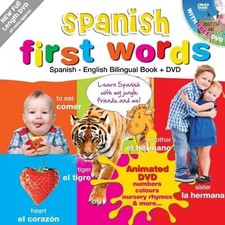Spanish for Kids First Words: Spanish-English Bilingu... by Kids Learn Languages
