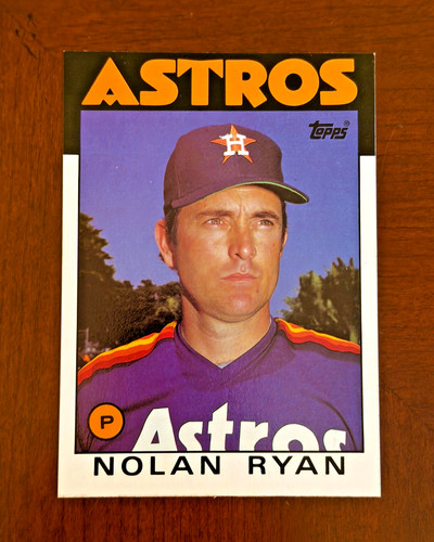 Nolan Ryan #47 1986 Topps Super card