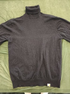 Carhartt Playoff Turtle Neck Sweater Pullover Gr. M 100% Baumwolle