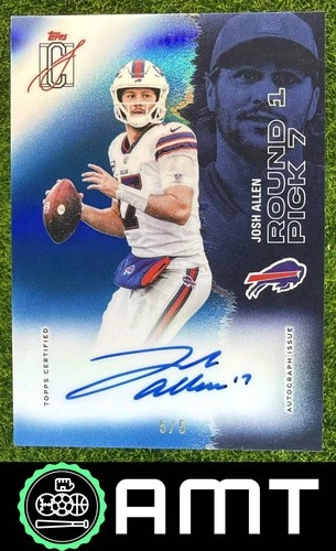 2025 Topps Chrome Josh Allen Chrome Autographs (RAW)