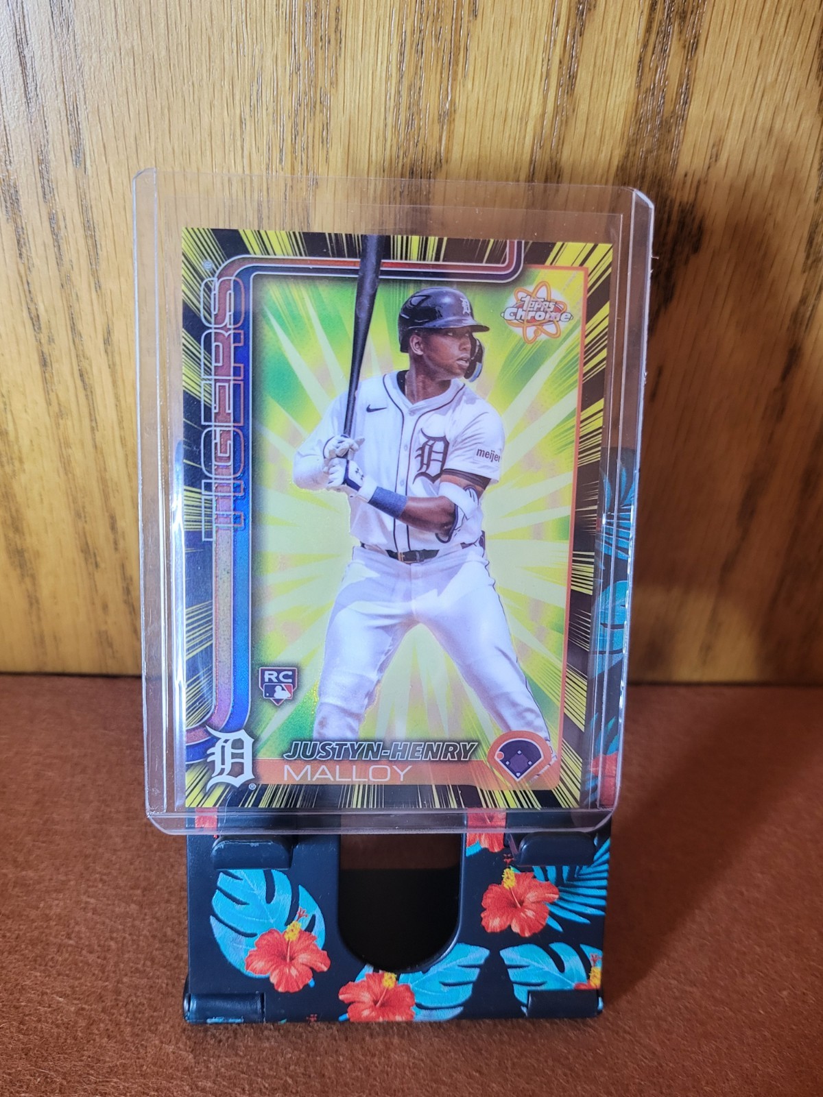2025 Topps Chrome Baseball - Justyn Henry Malloy Radiating Rookies Tigers