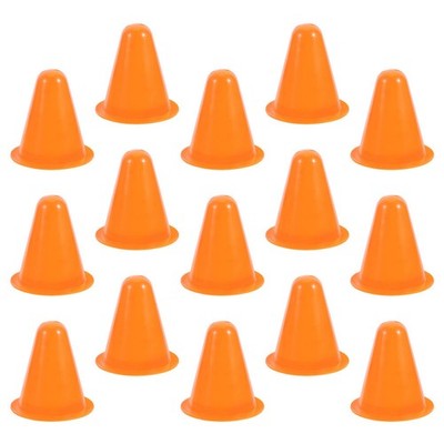  15 Pcs Verkehrshütchen Mini-verkehrskegel Üben Sporttrainingshütchen