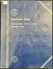 1909-1940 Lincoln Penny Cent Set of 42 Coins In Whitman No. 1 Folder