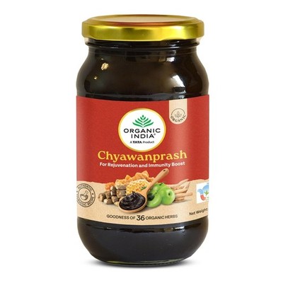 Organic India Chyawanprash 500g, REJUVENATING IMMUNITY BOOST Certified Organic