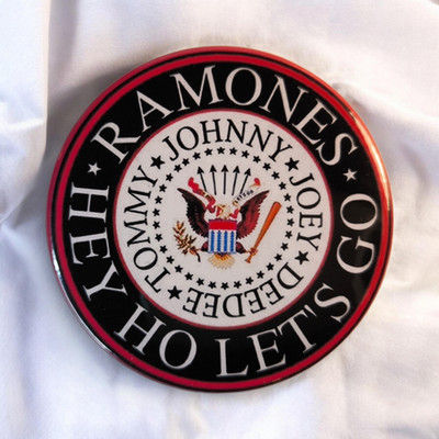 Ramones Logo Seal Punk Rock Band Flaschenöffner Magnet Retro