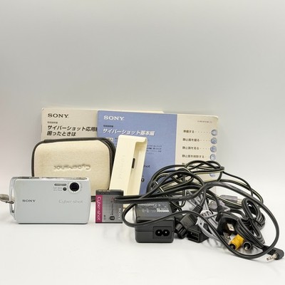 Sony Cyber-shot DSC-T11 White 5.0MP Camera Tested Free Accessories From Japan