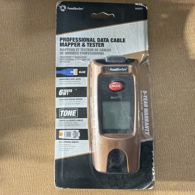 Southwire M400TP Data Cable Mapper Tester Network Tool NEW Sealed