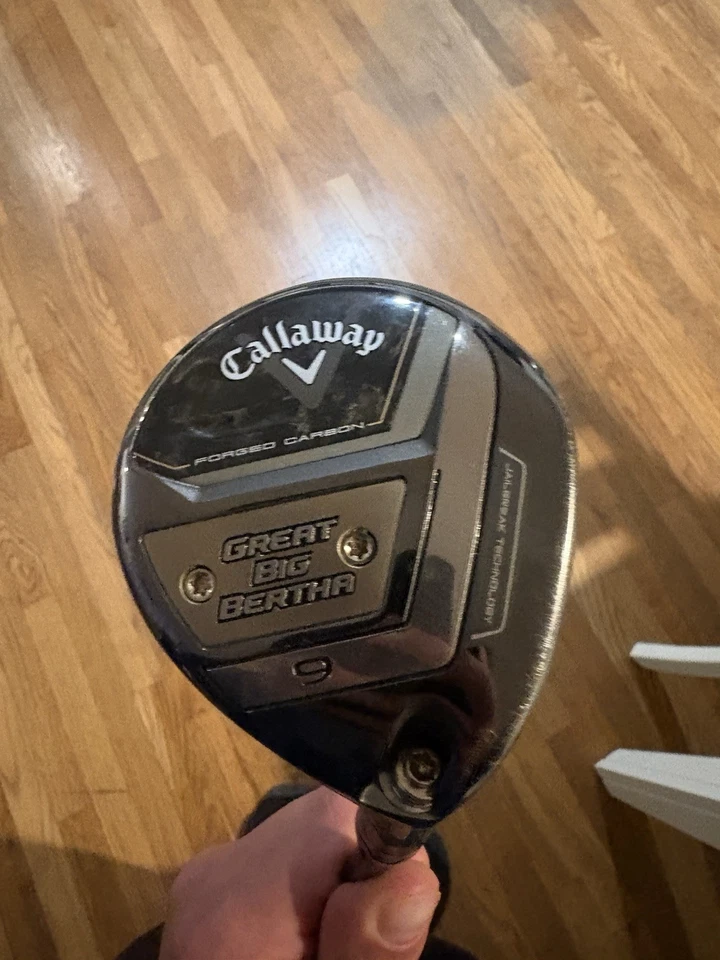 Callaway Great Big Bertha 2023 9-Madera 24 Hombres Derecha - UST Mamiya Helio 4F2 Senior Foto 4 de 4