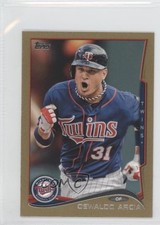 2014 Topps Mini Gold 42/63 Oswaldo Arcia #88 1c7