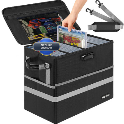 Weliday Graded Comic Storage Case Fits 30 Cgc Comics Comic Book Stackable Comic