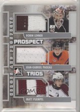 2011 ITG Heroes and Prospects Silver Vault Sapphire 1/1 Robin Lehner #PT-06 1t6