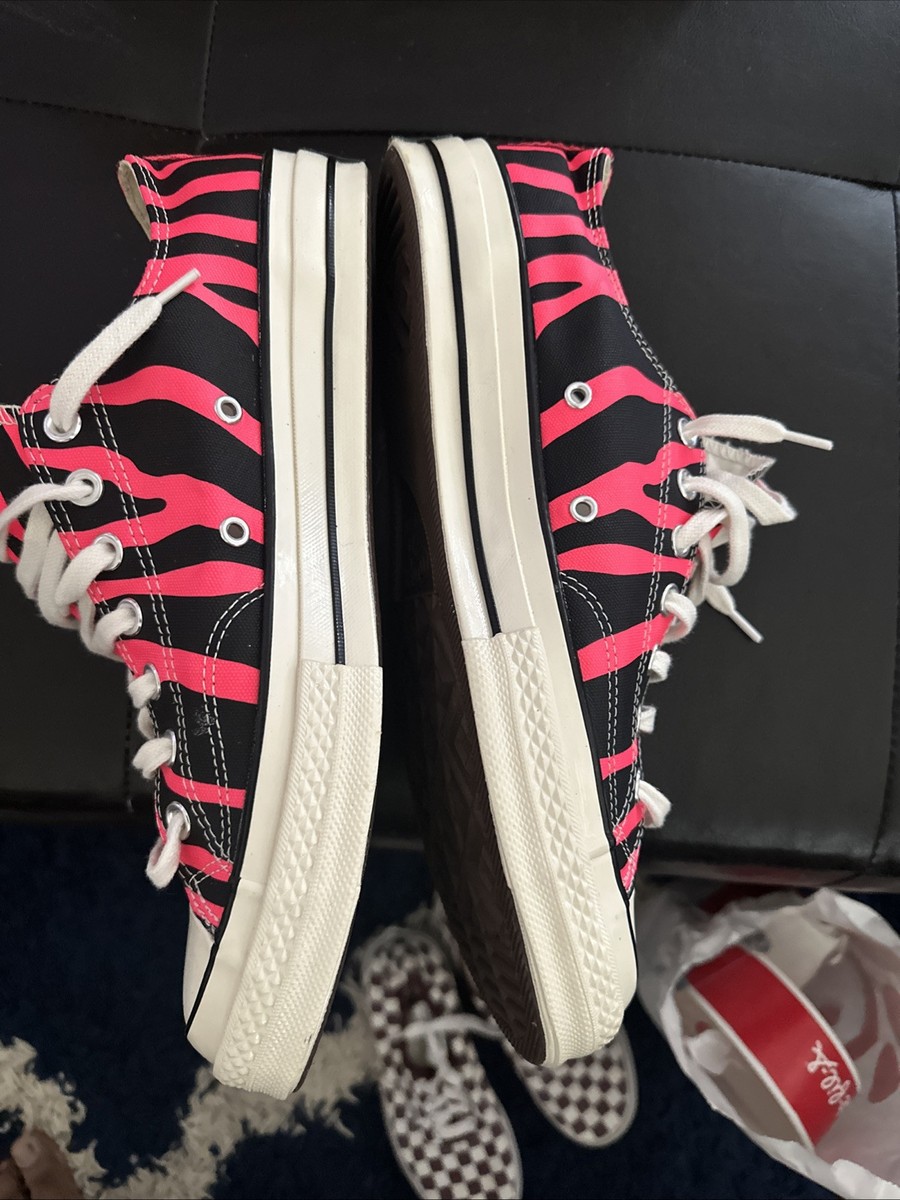 Converse Chuck Taylor 70 Zebra Print Black And Pink | eBay