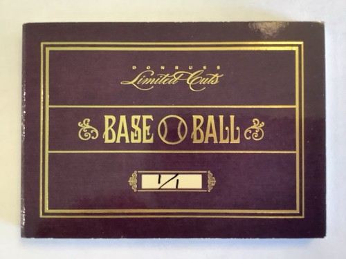 Panini Donruss Limited Cuts Al KALINE NORM CASH EARL WILSON JIM NORTHRUP #4 1/1 - Picture 3 of 17