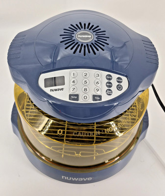 Nuwave Pro Plus 2 Infrared Convection Oven Blue Model 20640 Tested Works