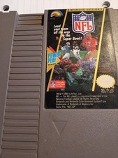NFL Nintendo NES Power Play Series LJN 1988 NTSC-U/C Football Game