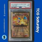 2021 POKEMON CELEBRATIONS UPC PROMO #4/102 CHARIZARD GOLD METAL CARD PSA 9