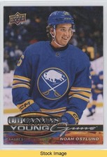 2025 Upper Deck Series 1 UD Canvas Young Guns Noah Ostlund #C-112 Rookie RC READ