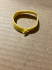1960's-70's Marx Johnny West Geronimo Yellow Headband Nice