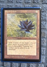 Black Lotus Beta Edition Mtg Artifact Regular Rare English