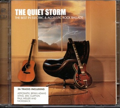 THE QUIET STORM - The Best in Electric & Acoustic Rock Ballads - 2xCD Album