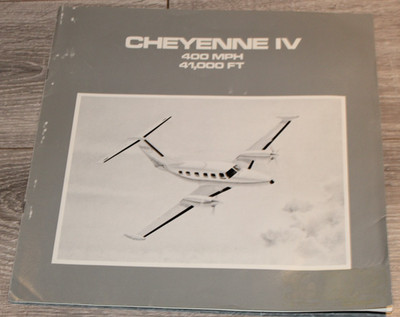Cheyenne IV  Brochure (Piper  airctaft)
