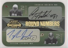2003 Playoff Contenders Gold 16/20 Anquan Boldin Taylor Jacobs #RN-13 Auto wo2