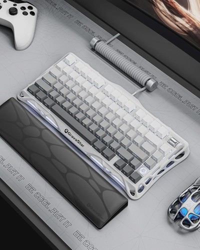 Mercury K1 75% Wireless Mechanical Gaming Keyboard, Aluminum Alloy ... - 第 2/9 張圖片