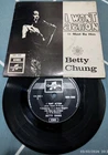 BETTY CHUNG Malaysia 7" EP Pop Soul EMI COLUMBIA Ex+ Hong Kong Singer