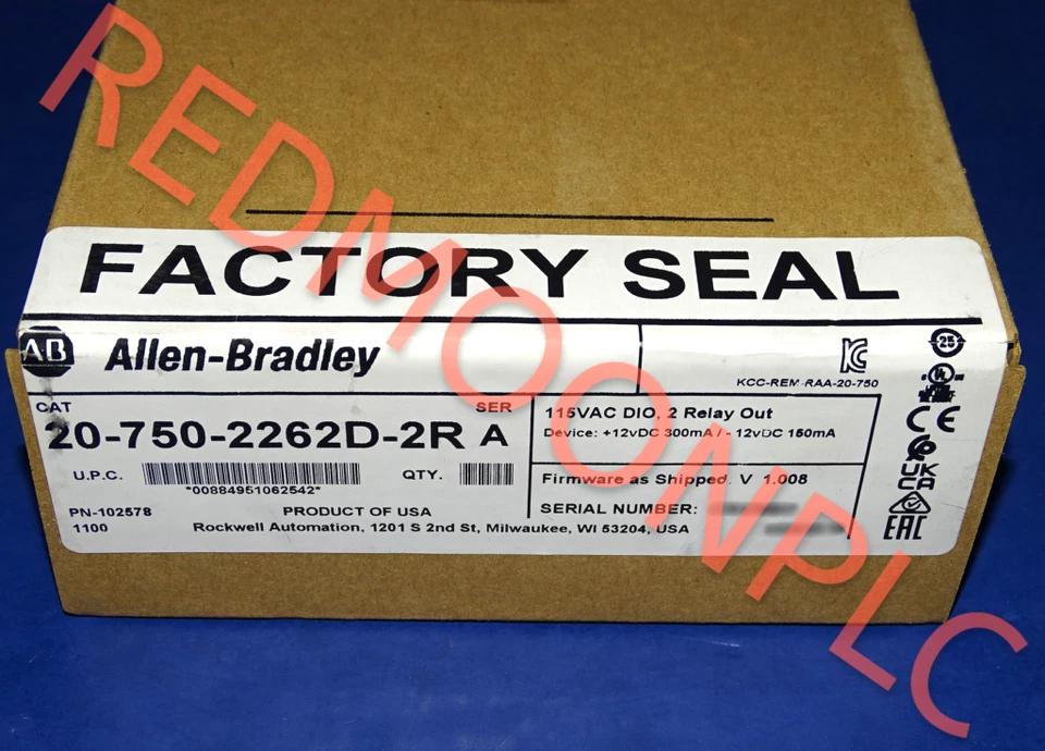 ALLEN-BRADLEY Surplus SEALED Allen Bradley 20-750-2262D-2R /A **REAL USA SELLER** NOT CHINA