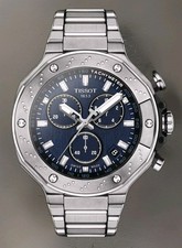 Tissot T-Race Chronograph Quartz Blue Dial Mens Watch T141.417.11.041.00