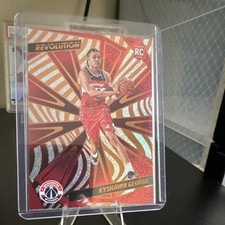 Panini 2024-25 Revolution Rookie Kyshawn George Washington Wizards NBA Card #119. rookie card picture