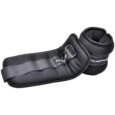 BalanceFrom Fully Adjustable Ankle, Wrist, Arm or Leg Weights, 8-lb (Open Box)