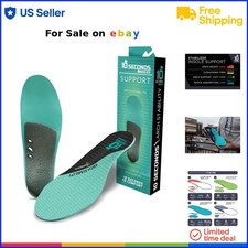Arch Support Insole Firm Cushioning Shock Absorption Lightweight for Feet