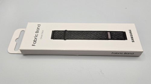 Bracelet en tissu Samsung pour Galaxy Watch6/Watch6 Classic - Noir, M/L