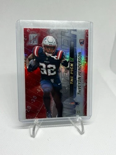 2025 Topps Signature TreVeyon Henderson Red (RAW)